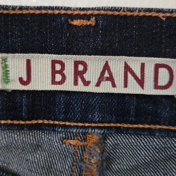 J Brand Flare Dark Wash Low Rise Jeans Size 26 - Picture 4 of 6